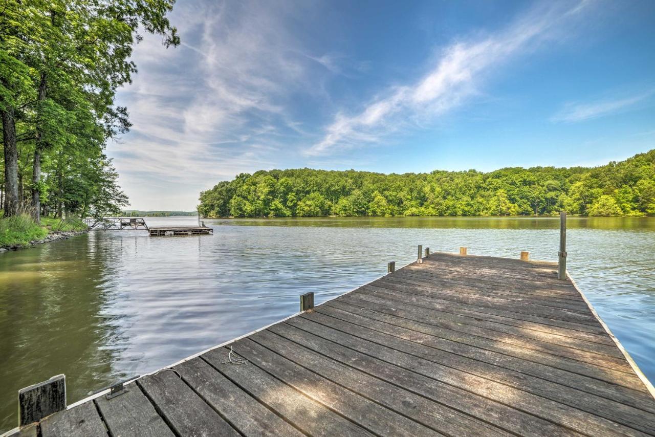 Lake Barkley Waterfront Home With Deck And Boat Dock! Cadiz Exterior photo