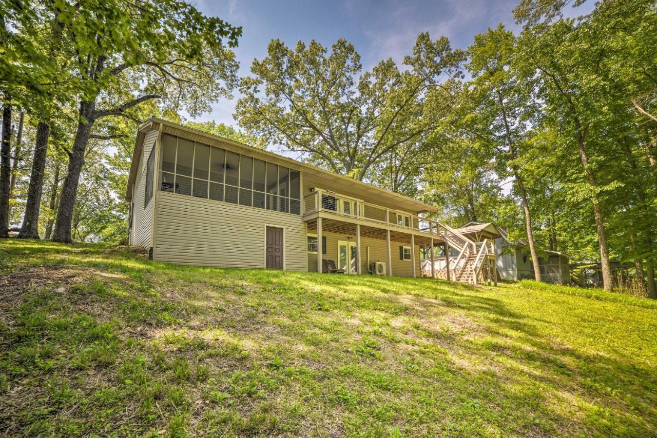 Lake Barkley Waterfront Home With Deck And Boat Dock! Cadiz Exterior photo